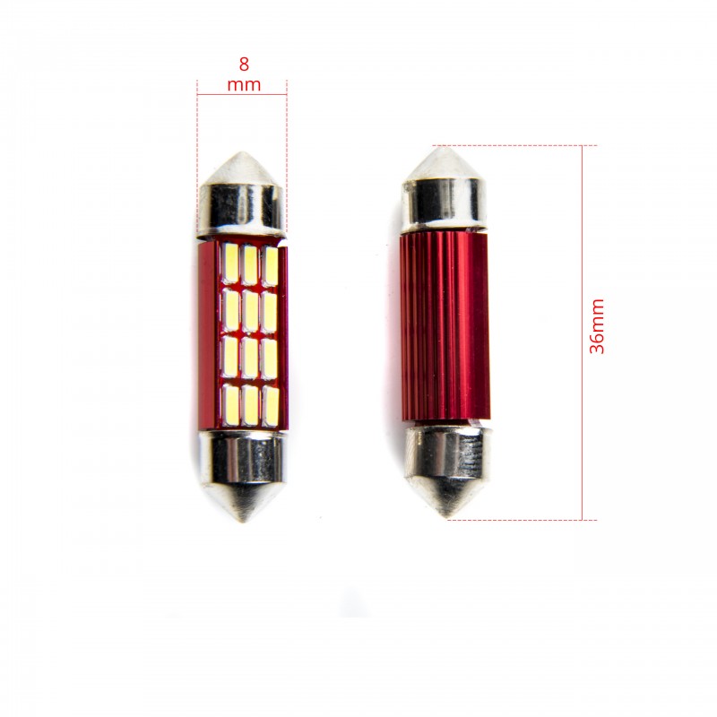 EPL205-C5W-36MM-12-SMD-4014-CANBUS-6000K